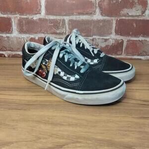 Vans Shoes Womens Size 7.5 Suede Skateboarding Sneakers Butterfly Style